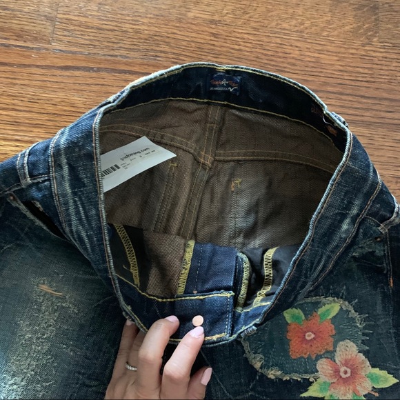 NWT People 4 Peace Crop Jeans - Picture 7 of 14